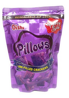 Oishi Pillows Ube Crackers 150g